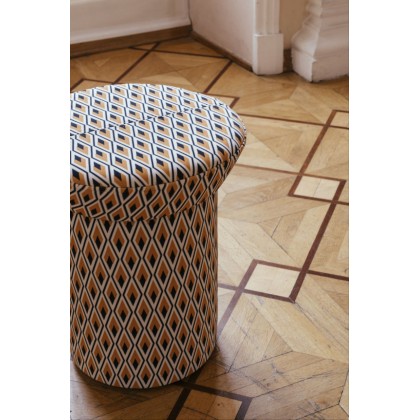 Пуф Pouf screw 081 ARHIVE FABRIC OLEKSANDR SAENKO ShishkaProject